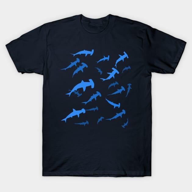 Hammerhead shark T-Shirt by albertocubatas